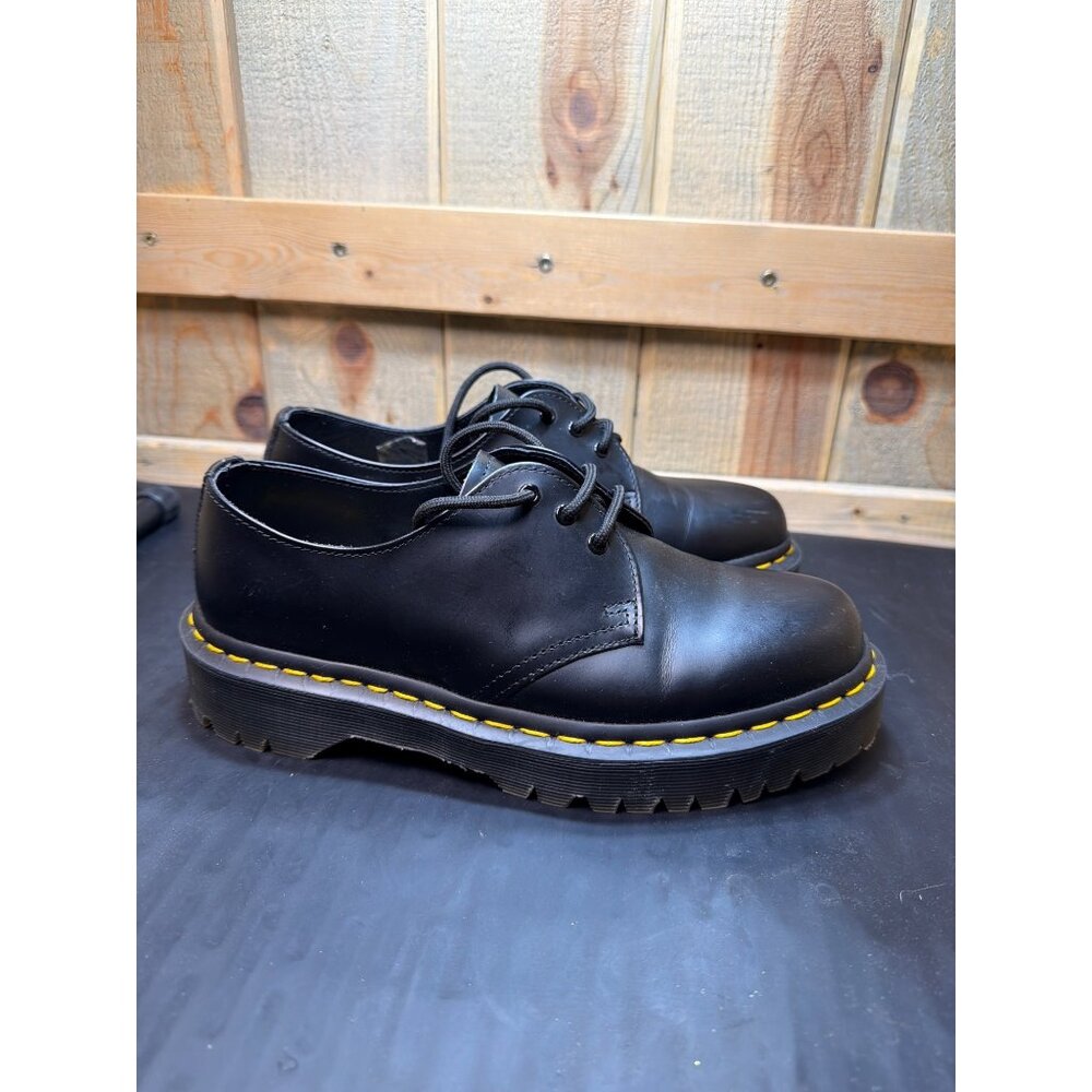 Dr. Martens Black 1461 Bex Smooth Leather Oxford US Mens 7 / Womens 8  EU39